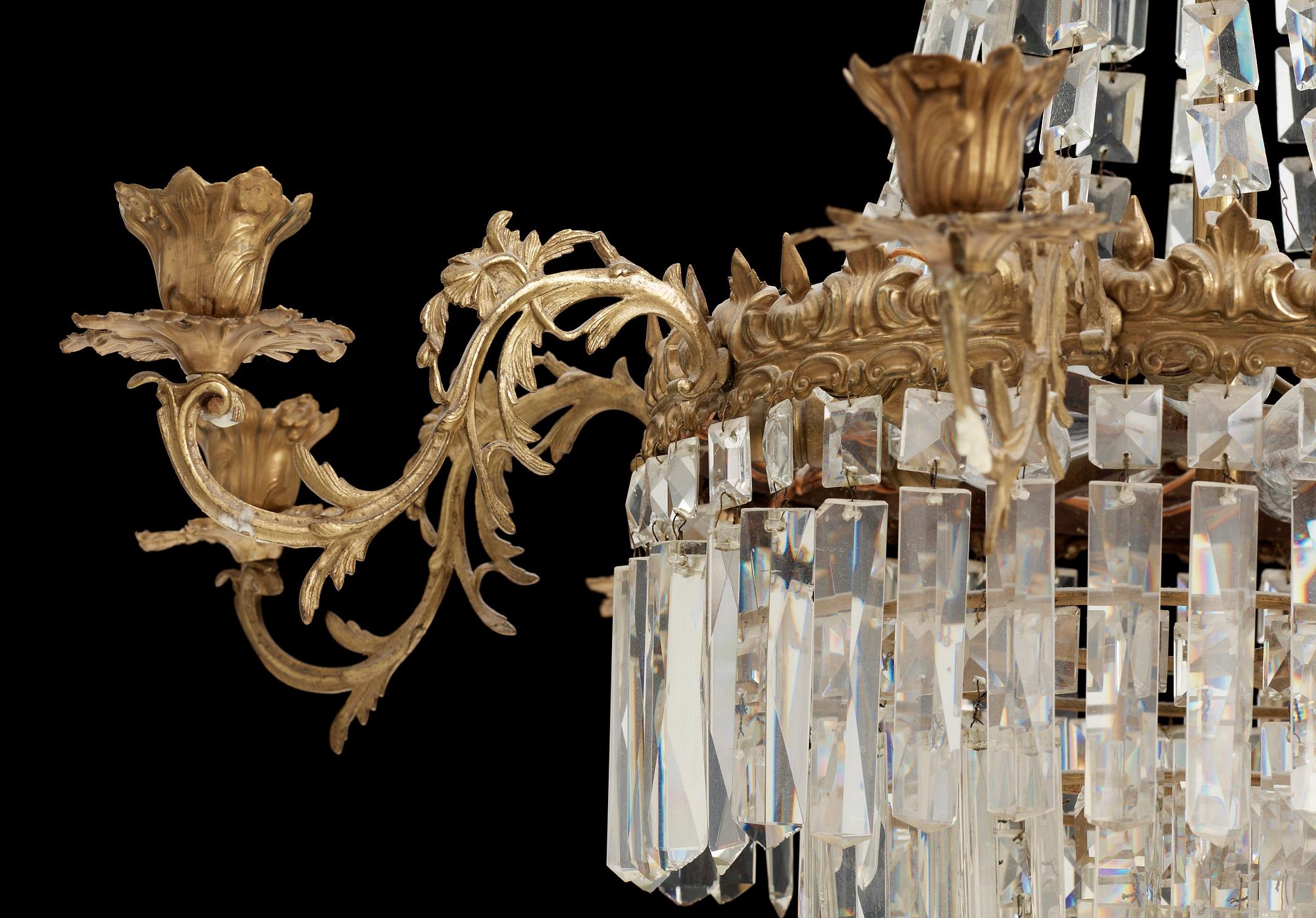 LJUSKRONA, oscariansk, 1800-talets slut. H 100.