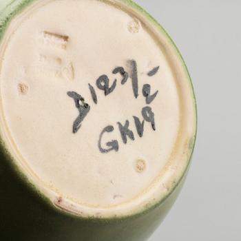 EVA JANCKE BJÖRK, vas, glaserad keramik, Bo Fajans, Gefle.