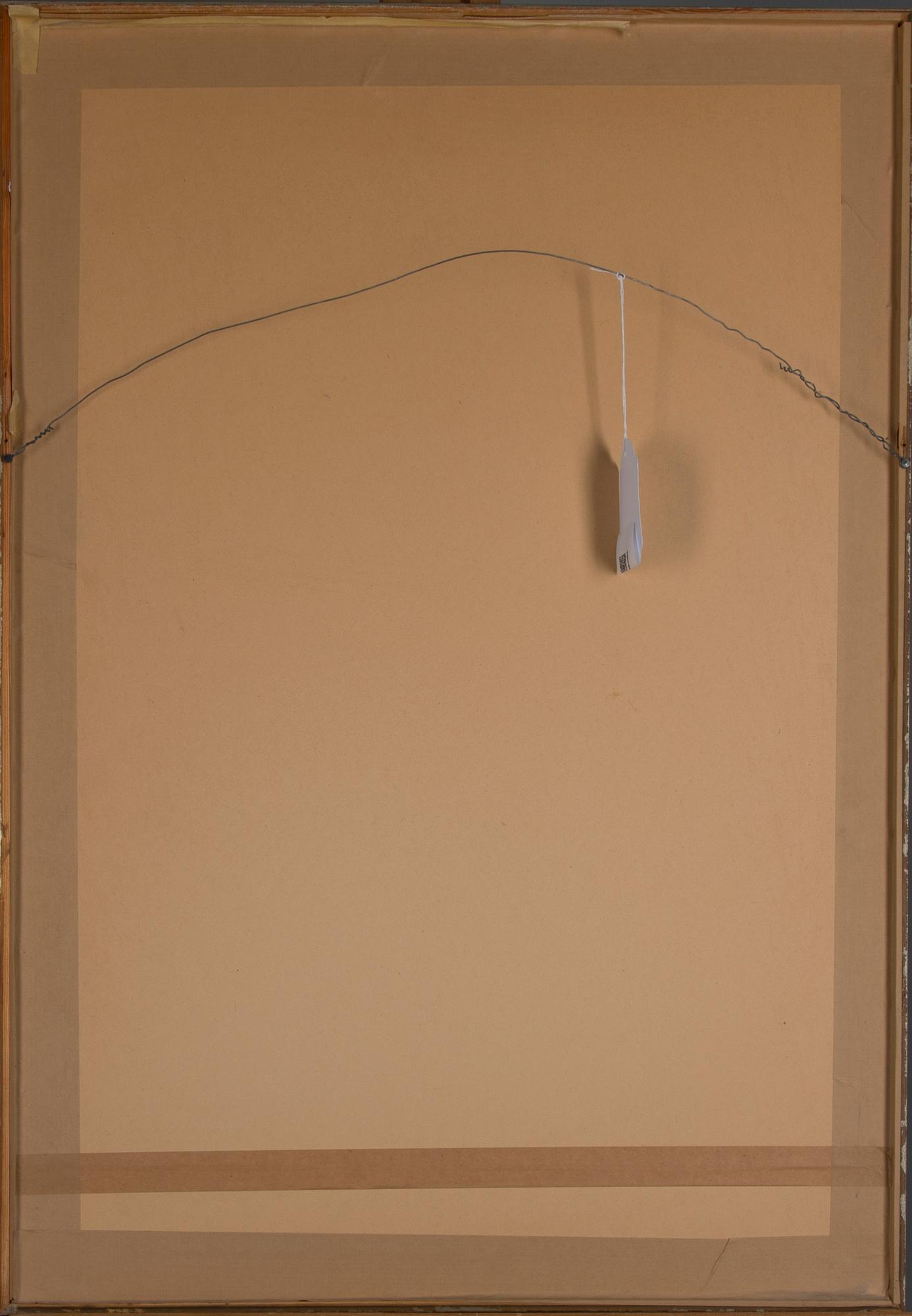 AHTI LAVONEN, träsnitt, signerad, märkt Tpl'a, och daterad 1958.