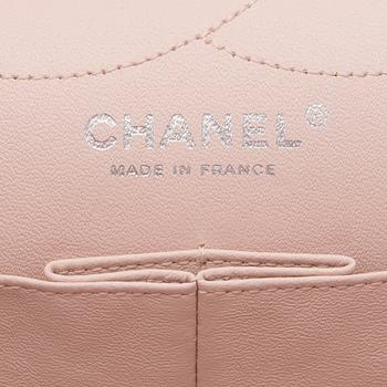 Pink White Ombre Degrade 2.55 Reissue 227 Jumbo Double Flap Bag.