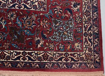 SEMI-ANTIQUE ESFAHAN PART SILK. 345 x 234,5 m.