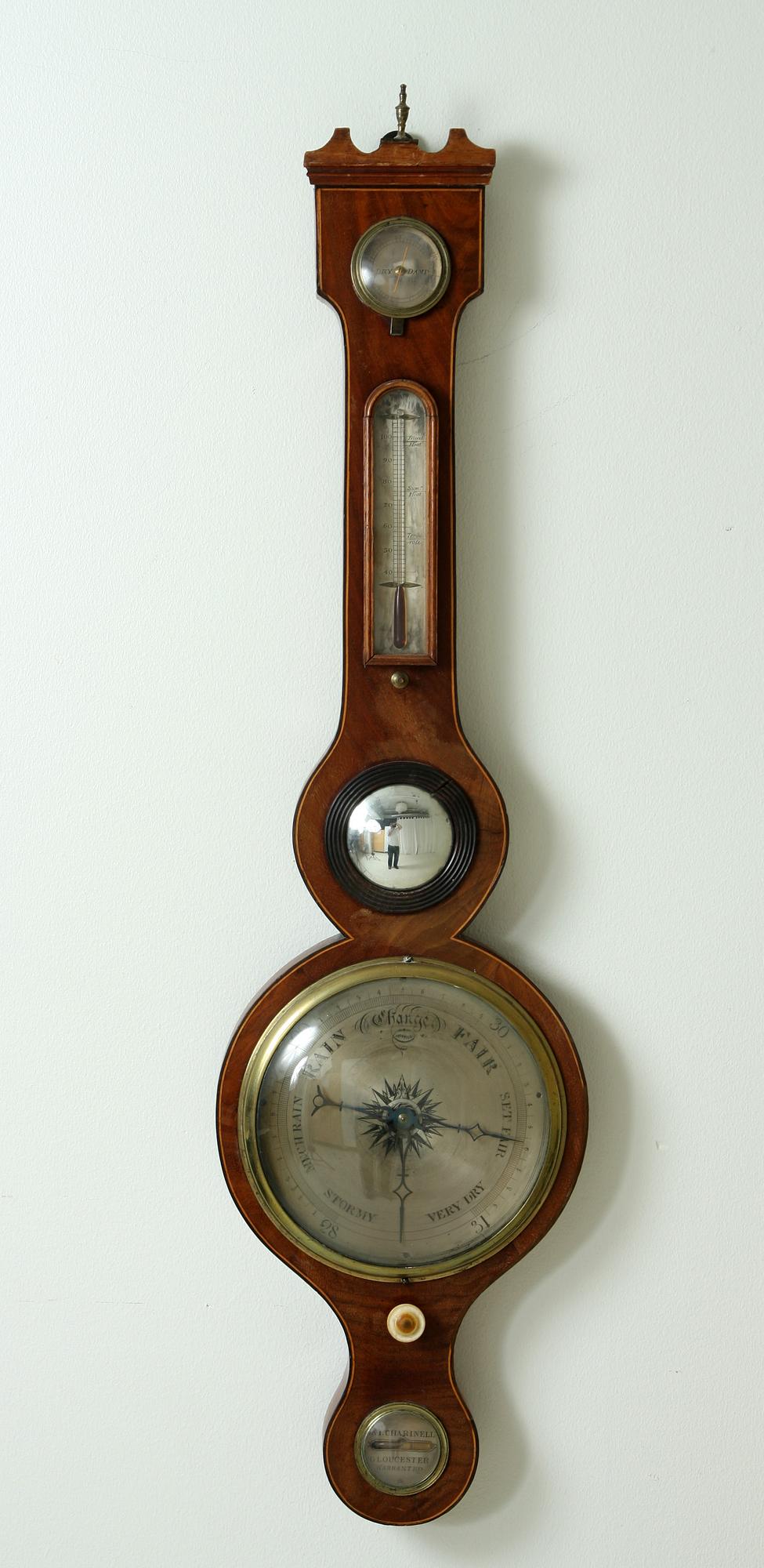 BAROMETER, D & I Charinell, Gloucester, 1800-talets slut.