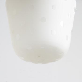 Flygsfors Glasbruk, a pair of model "513 P" ceiling lamps, 1940s-50s.