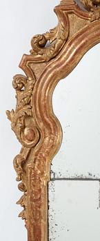 Spegel, möjligen Nordtyskland, 1700-talets första del, Senbarock.