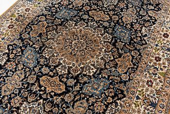Carpet, Nain silk, approximately 285 x 170 cm.
