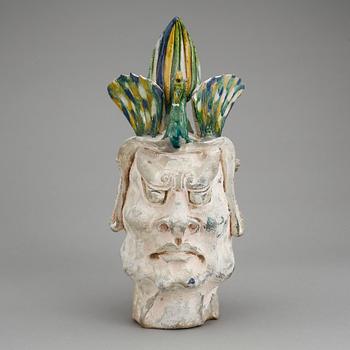 SKULPTUR, lergods, Tang-stil, Kina, 1900-tal.