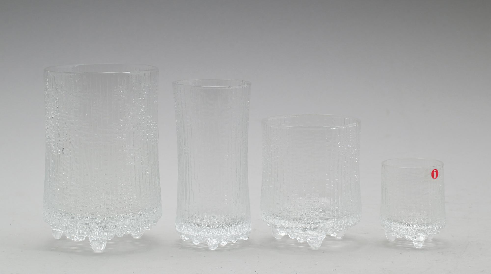 GLAS, 30 delar, "Ultima Thule", Tapio Wirkkala, Iittala.
