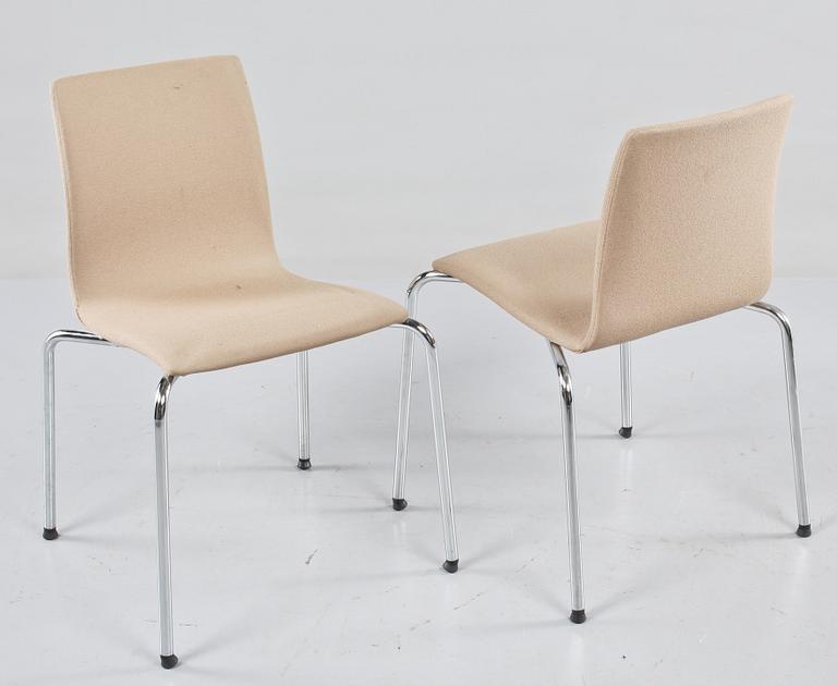 STOLAR, 6 st, "Noa", Jonas Lindwall för Skandiform, 1900/2000-tal.