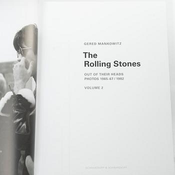 Gered Mankowitz, Photo book, "The Rolling Stones-Out of Their Heads, Photos 1965-67/ 1982 Volumes 1 & 2", Schwarzkopf & Schwarzkopf, 2005.