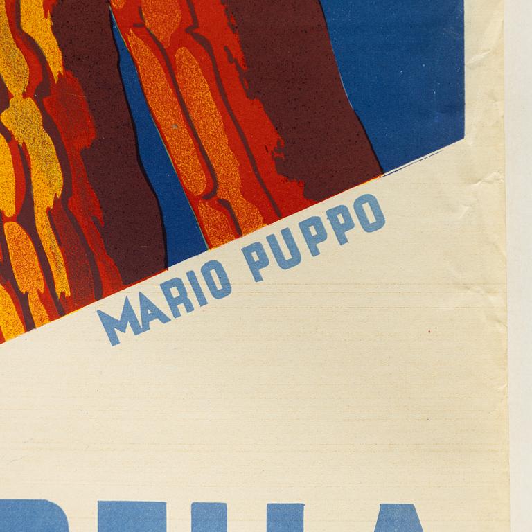 Mario Puppo, 'Italia, Riviera della Versilia, Viareggio, Lido di Camaiore, Marina di Pietrasanta, Forte dei Marmi'.