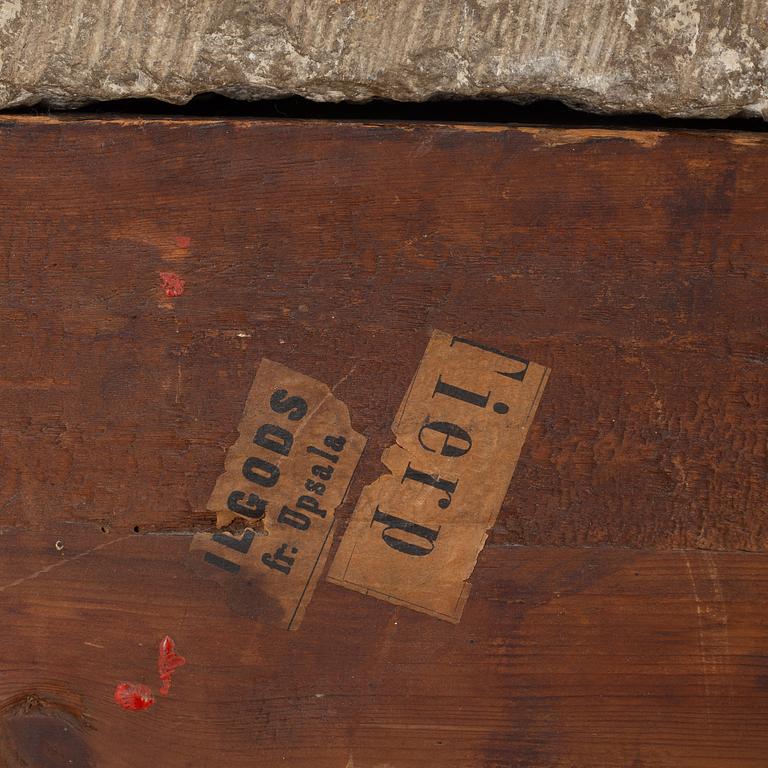 Johan Jacob Almgren, a Gustavian chest of drawers, Stockholm, late 18th Century.