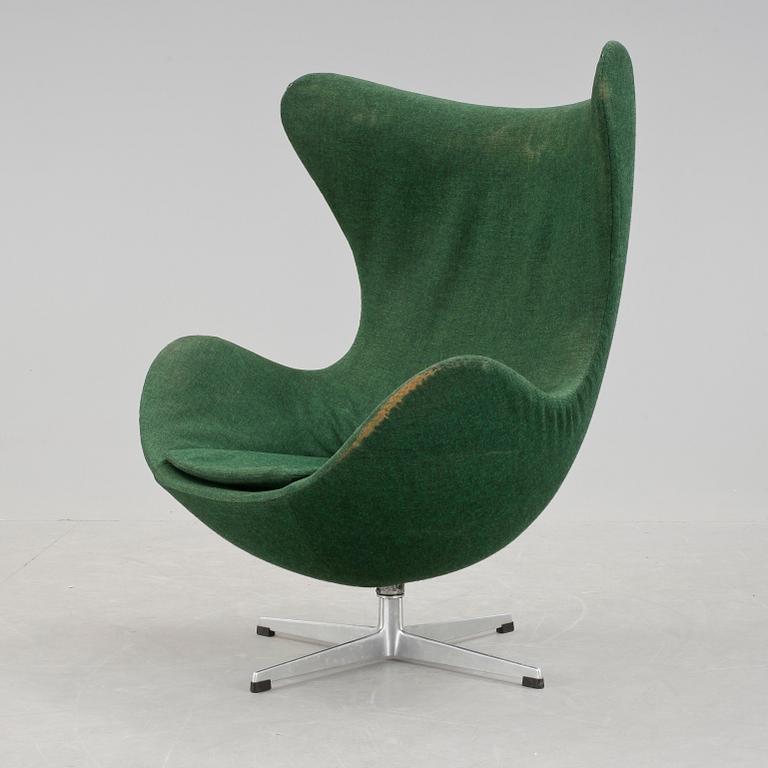 FÅTÖLJ, "Ägget". Arne Jacobsen, Fritz Hansen, Danmark.