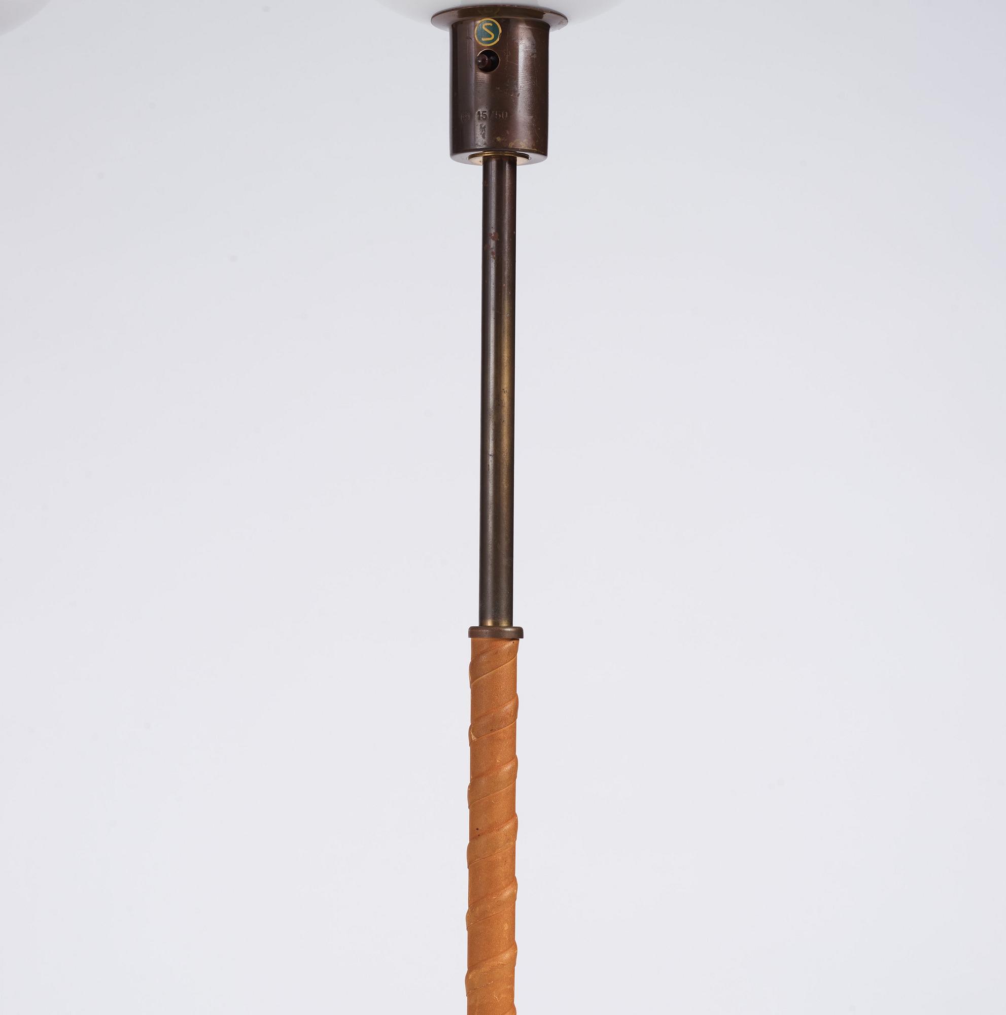 Harald Notini, possibly, a pair of floor lamps, model '15750', Arvid Böhlmarks Lampfabrik, Sweden, 1950-60s.