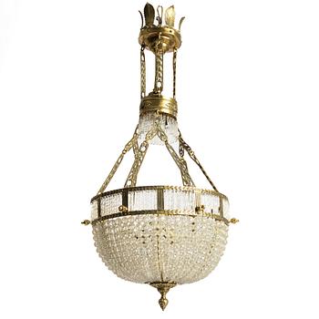 Chandelier, first half of the 20th century.