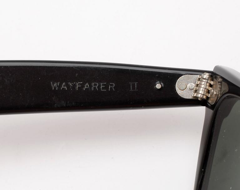 SOLGLASÖGON, "Wayfarer II", Ray Ban.
