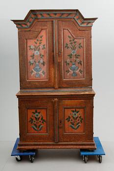 SKÅP, allmoge, 1800-talets mitt.