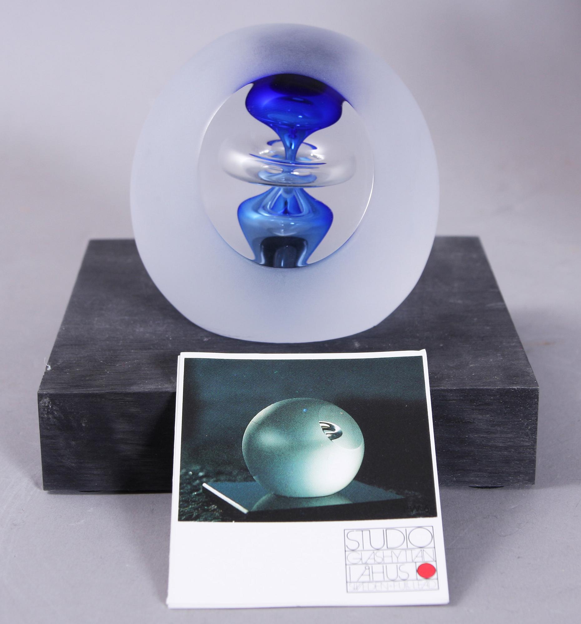 SKULPTUR, glas, Studio Åhus.