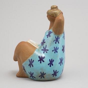 Lisa Larson, an 'Emma' stoneware figurine, Gustavsberg.