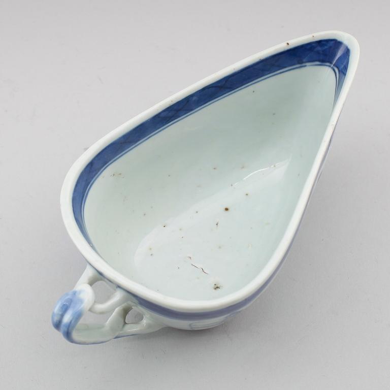 SÅSSKÅL, porslin, Kina, 1800-tal.