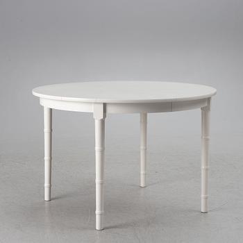 A 7-piece dining group, Miranda of Sweden, late 20th Century.