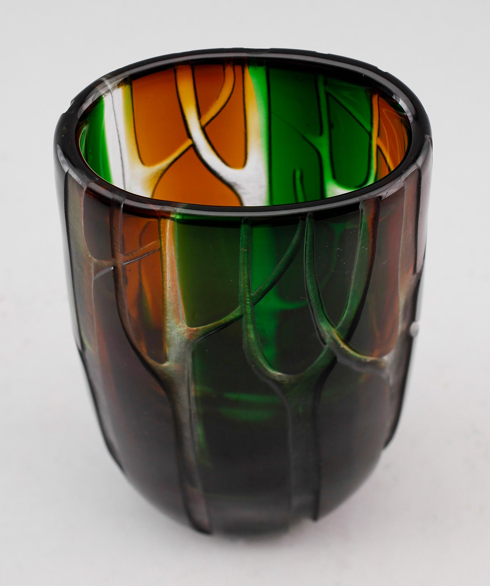 VAS, glas, unik, Vicke Lindstrand, Kosta.