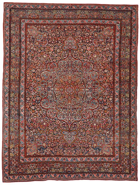 Matta, semiantik Teheran/Semnan, ca 247 x 189 cm.