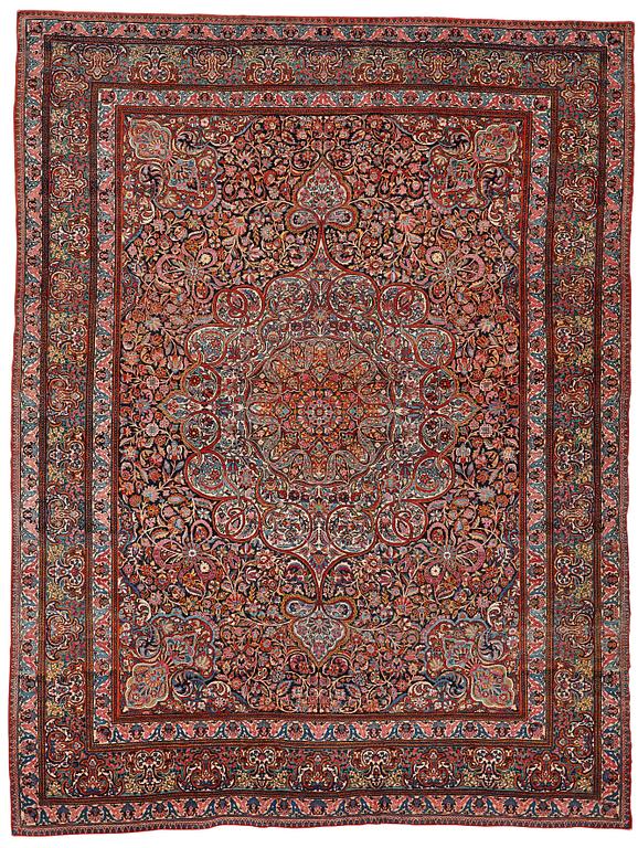 Matta, semiantik Teheran/Semnan, ca 247 x 189 cm.