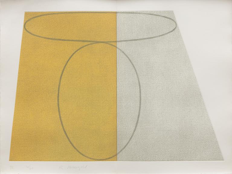 Robert Mangold, "Plane / Figure Series Folded IV".