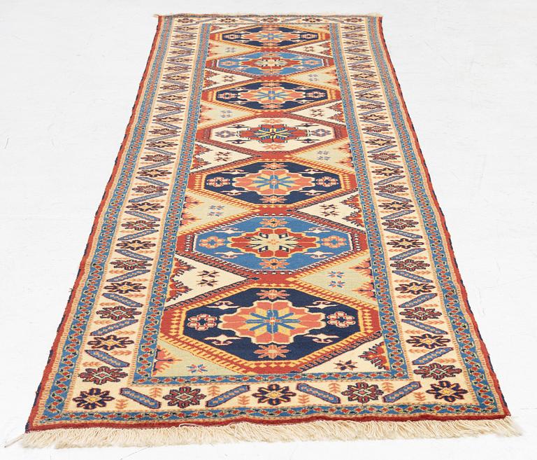 Rug, gallery rug, oriental, approx. 300 x 85 cm.