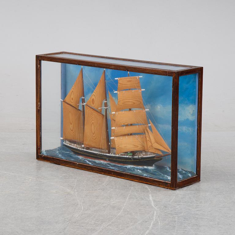 A ship model, S7S Jarl, 1931.