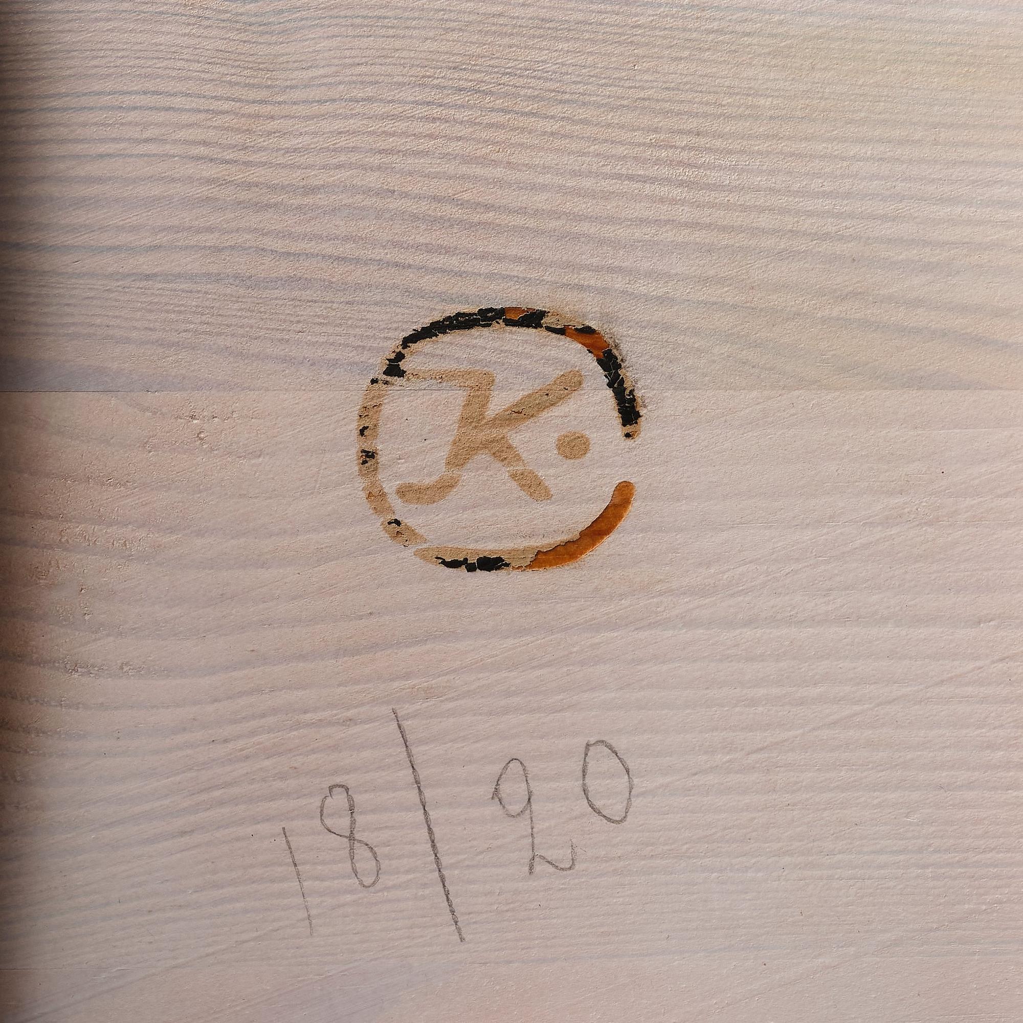 John Kandell, a wall cabinet, a version of "Arkitektskåpet", ed. 18/20, Källemo, Värnamo post 1989.
