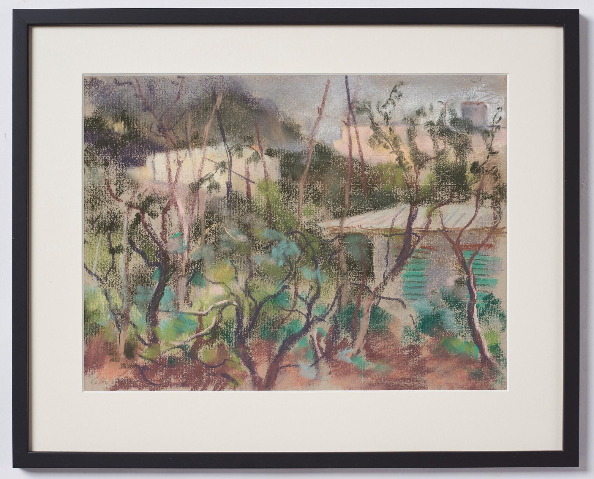 Lotte Laserstein, Landscape, Oxford.
