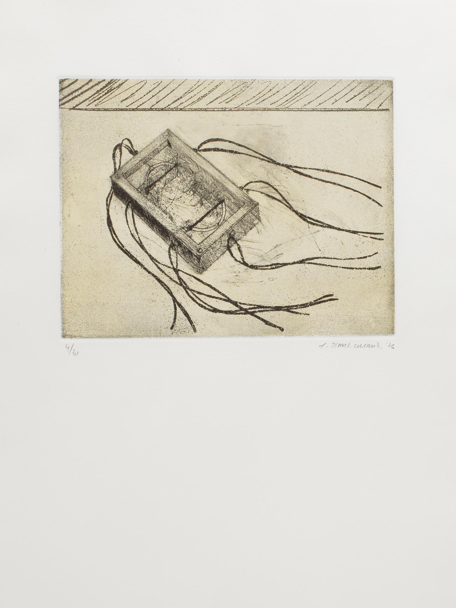 GERARD TITUS-CARMEL, mapp med 10 etsningar, sign o dat 1976, numr, 4/31.