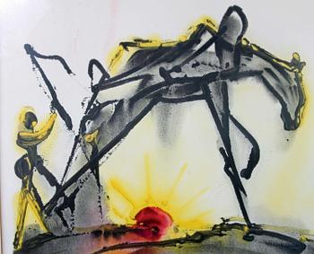 SALVADOR DALI, färglitografi, sign o numr 5/250.