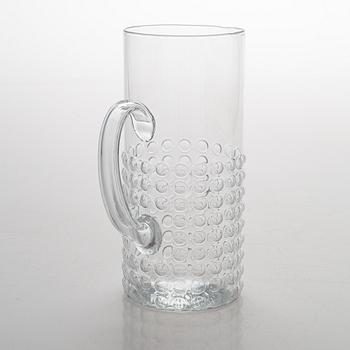 Nanny Still, A pticher and six drinking glasses "Grappo". Riihimäen Lasi OY.
