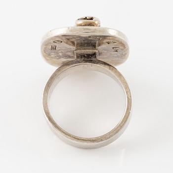 Sigurd Persson, en ring, sterlingsilver.