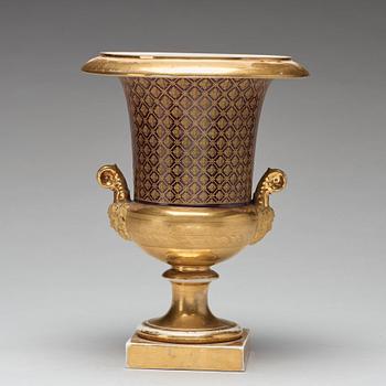 A Medici shaped urn, Empire, early 19th Century, presumably Russia.