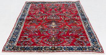 Carpet, Isfahan, approx. 260 x 160 cm.