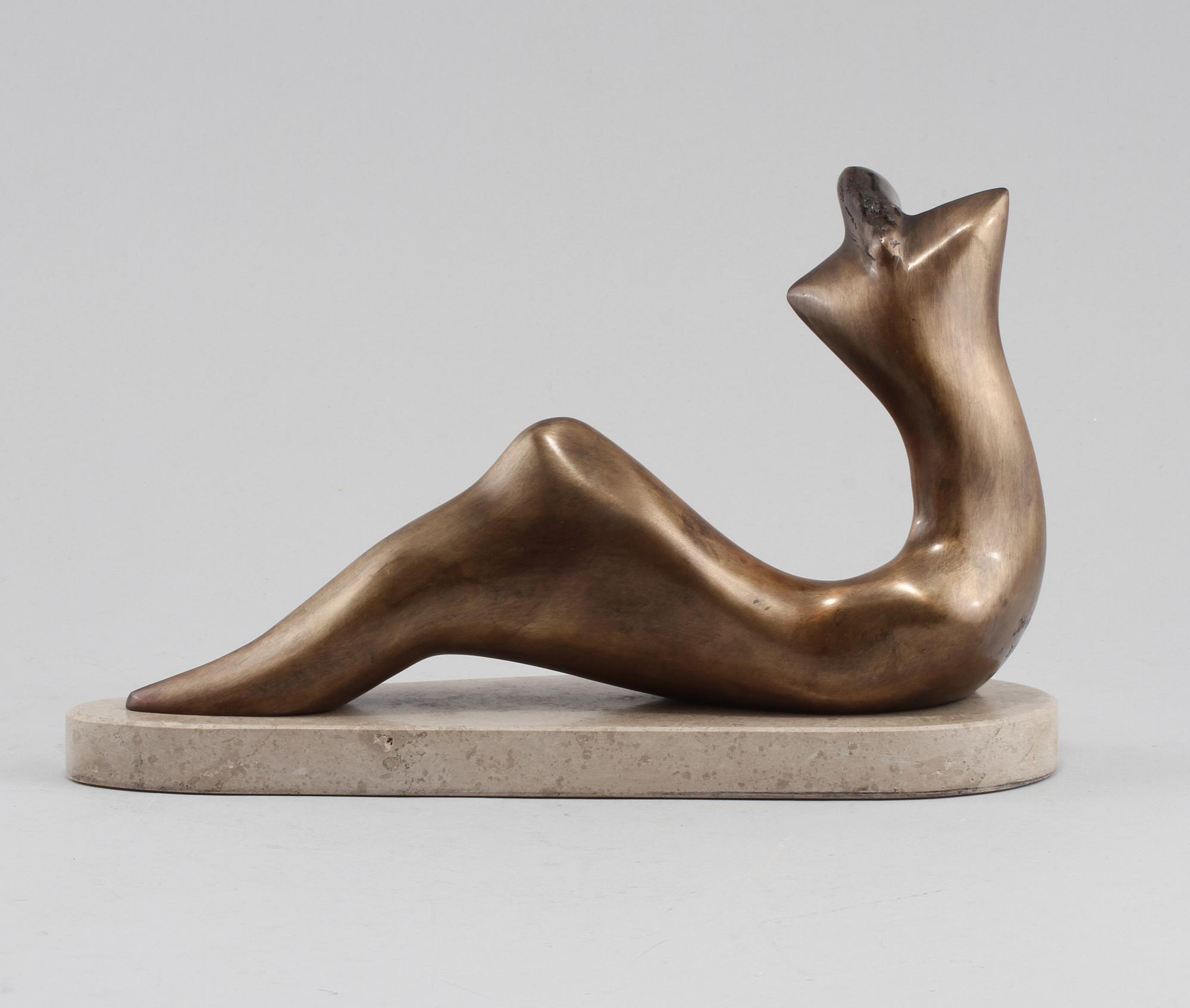 STAN WYS, skulptur, brons, signerad, daterad 1998 och numrerad 3/12.