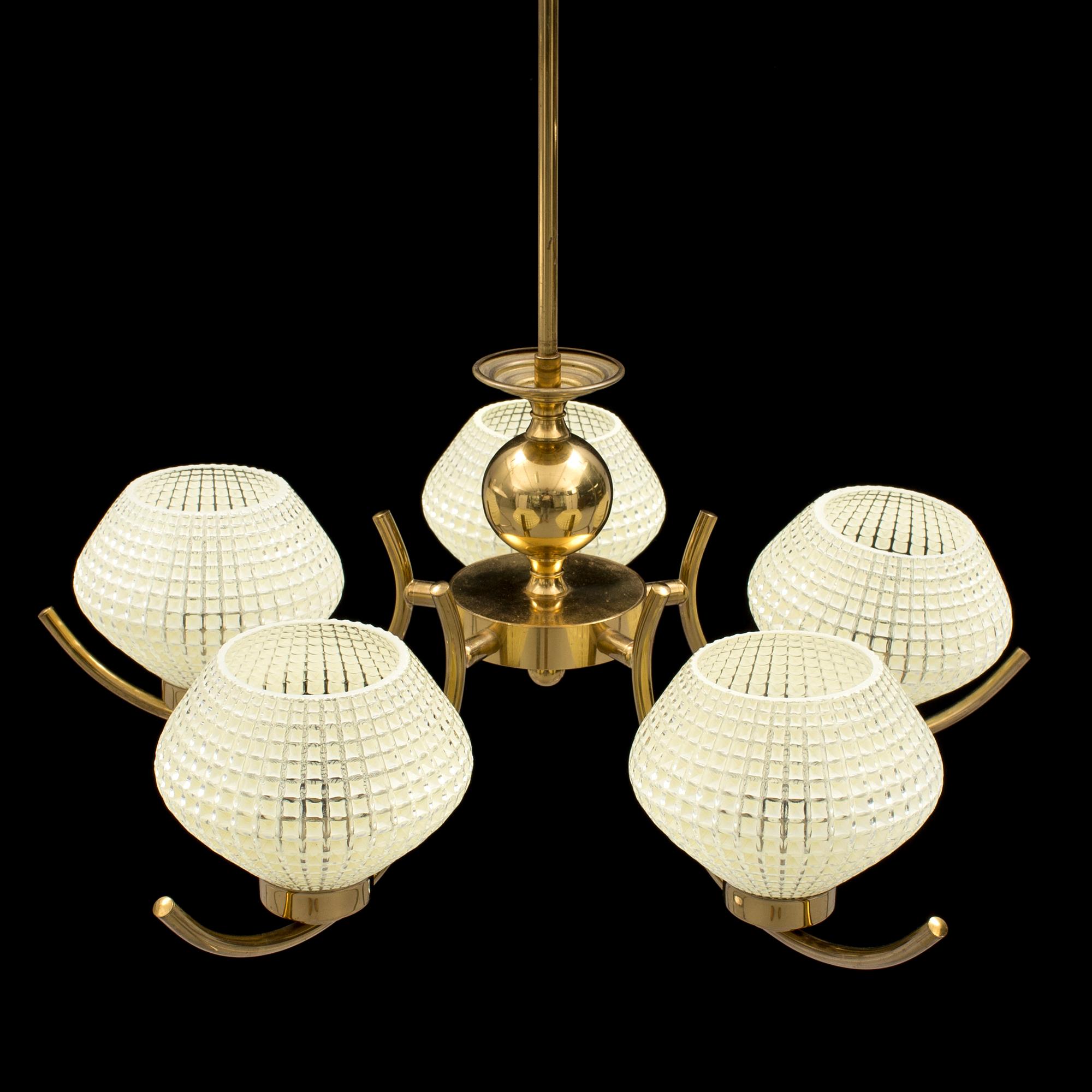 A 1950s ceiling light.