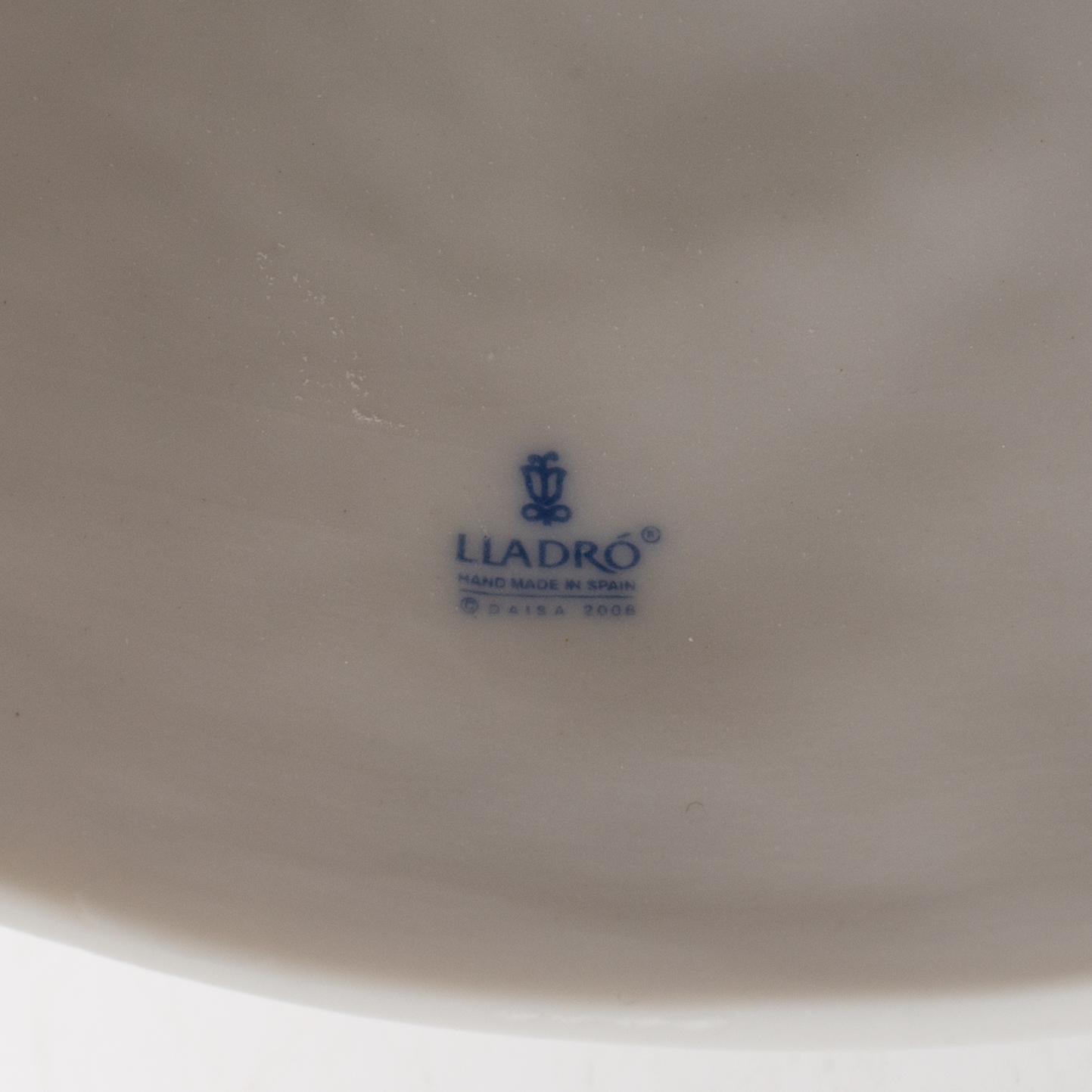 Lladró, four window lamps, "Naturofantastic lamp", Spain.