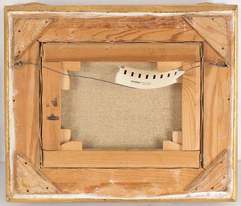 OKÄND KONSTNÄR, olja på duk, ett par, signerade Forti, 1900-talets början.