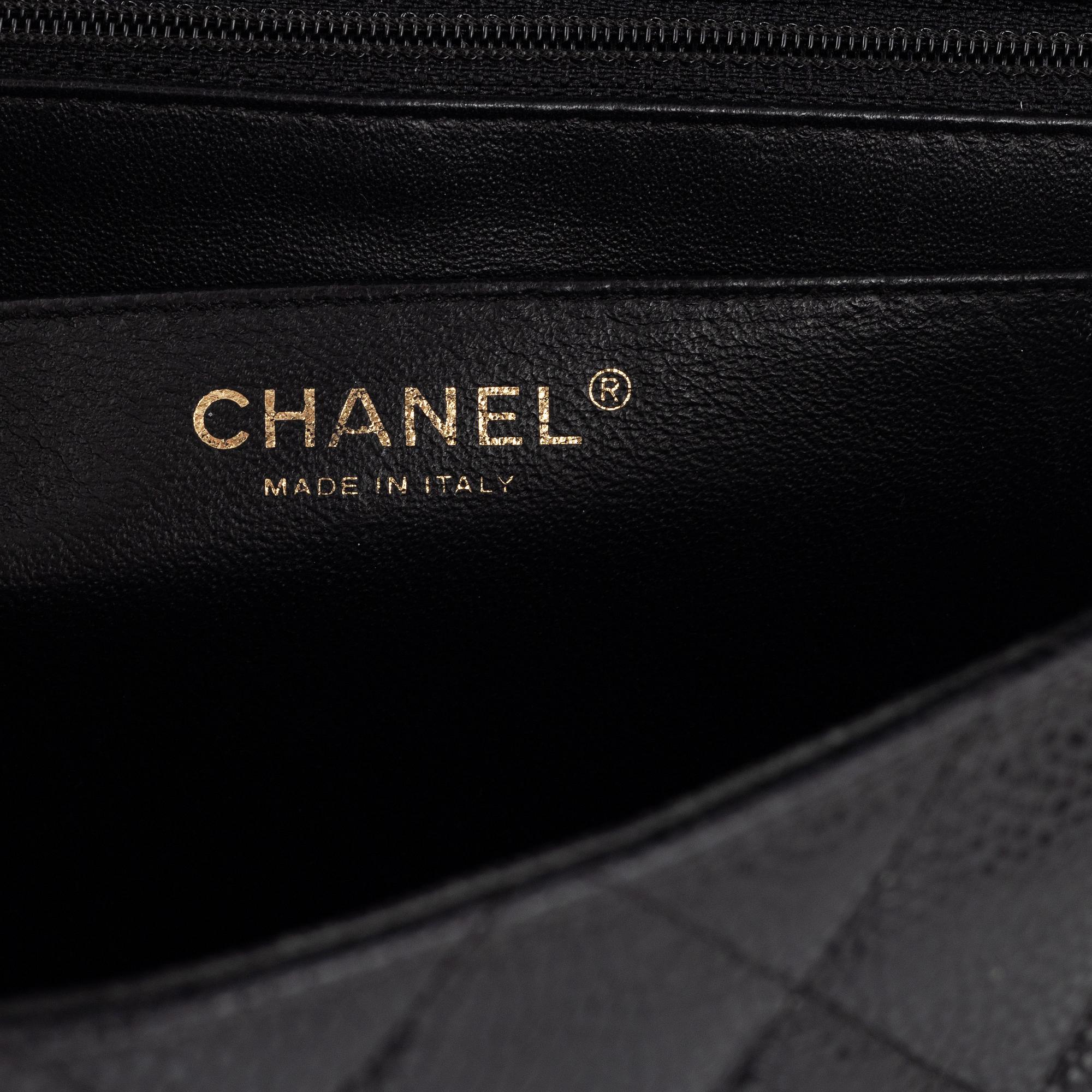 Chanel bag, "Jumbo Flap Bag", 2009-2010.