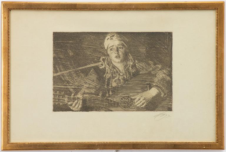 Anders Zorn, 'Ols Maria'.