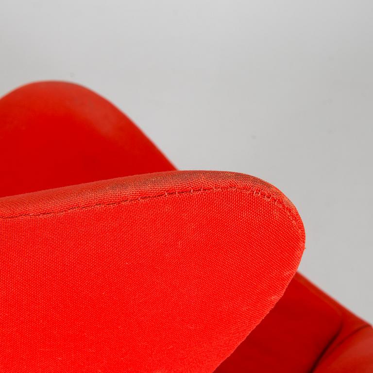 Arne Jacobsen, fåtölj "Ägget", Fritz Hansen, Danmark troligen 1970-tal.