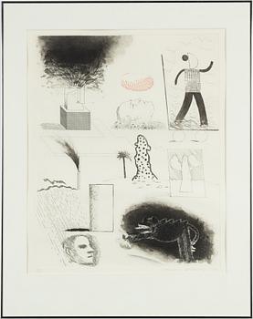 David Hockney, "Showing Maurice the Sugar Lift".