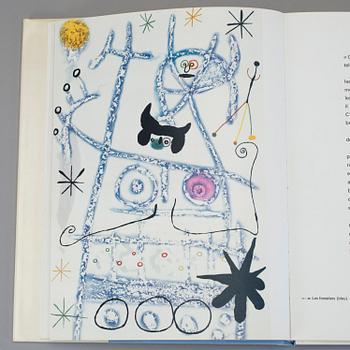 BOK: "Miró a l'encre" Utgiven av XXe siècle, Paris 1972.