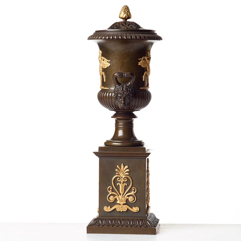 A Empire around 1800 perfume burner.