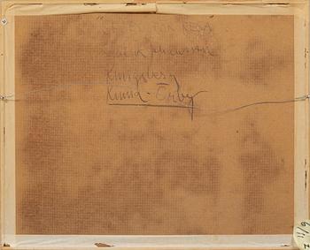 SVEN-ERIK JOHANSSON, gouache på pannå.