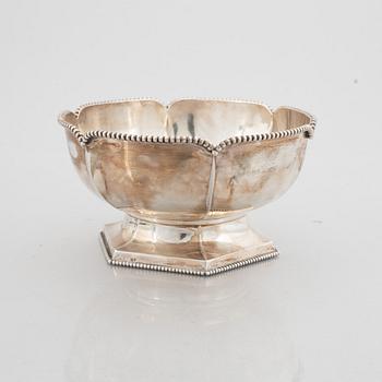 Goblet on foot, silver, Swedish import mark, circa 1930.